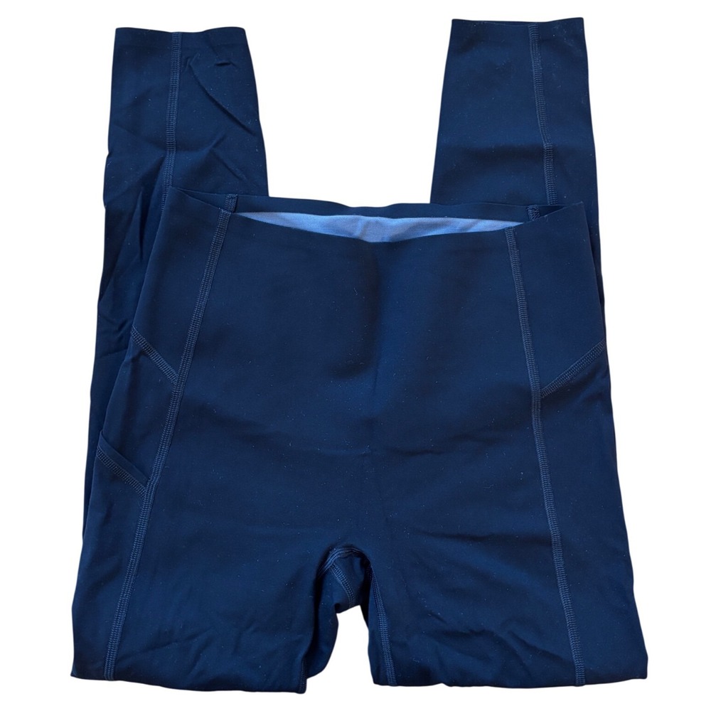 Spanx Every Wear High Rise‎ Active Leggings Black XS Side Pockets 24 Inseam